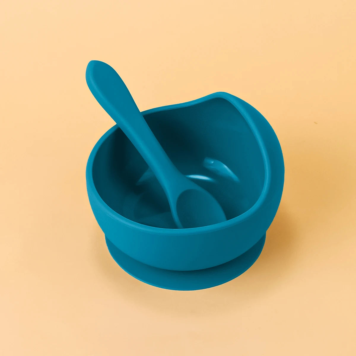 Babykom met Zuignap en Lepel