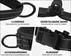 Anti-Trek Hondentuig met Reflectie