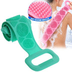 Siliconen Rugborstel met Handgrepen